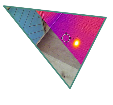 Punktortung des beschädigkten Kabel mit Thermografie.
