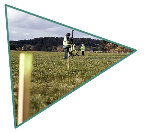 Leitungsortung mit Georadar inkl. GPS Vermessung.